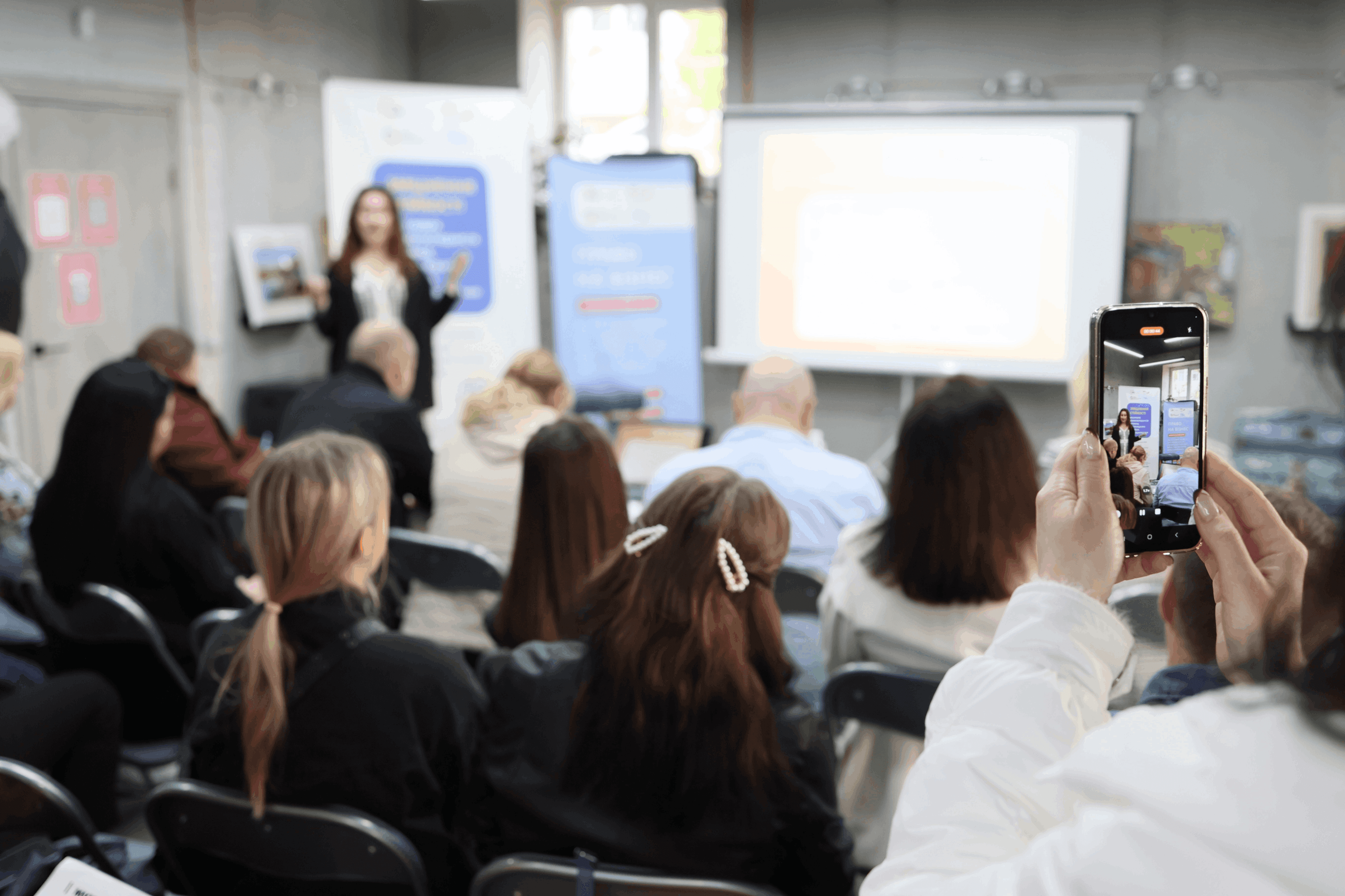 Захист проєктів учасників першого потоку освітньої програми “Право на бізнес” від Право на захист, яка пройшла на Київщині